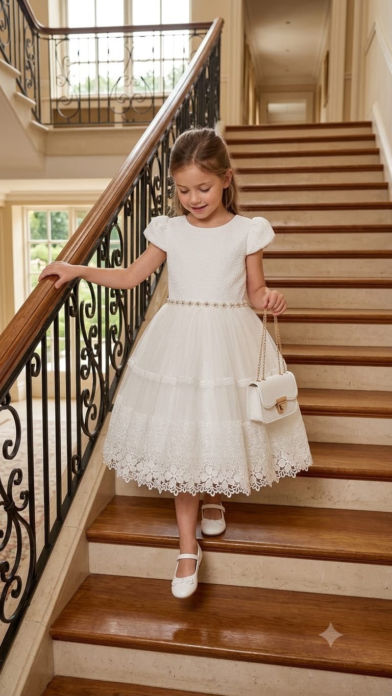 Lacy's Cap Sleeve Dress-2