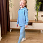 Rib Gorgeous Girl Hoodie Set-2