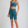 Bike Shorts with Pockets - Blue