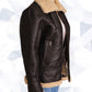 Women B3 Bomber Shearling Aviator Jacket