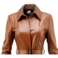 Women’s Brown Leather Coat