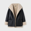 Women’s B3 RAF Aviator Styled Sheepskin Shearling Leather Jacket - -