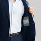 Hybrid Wool Blazer // Navy Puppytooth