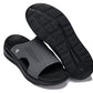 CALTO - X1658 - 2 Inches Taller (Black/Knitted Dark Gray)