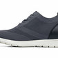 CALTO - X2213 - 2.4 Inches Taller (Moon Gray/Black) - Lace Up Casual Walker - Lightweight