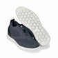 CALTO - X2213 - 2.4 Inches Taller (Moon Gray/Black) - Lace Up Casual Walker - Lightweight
