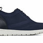 CALTO - X2214 - 2.4 Inches Taller (Night Blue/Black) - Lace Up Casual Walker - Lightweight