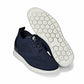 CALTO - X2214 - 2.4 Inches Taller (Night Blue/Black) - Lace Up Casual Walker - Lightweight
