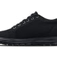 CALTO - X2320 - 2.4 Inches Taller (Black/Black Sole) - Lace Up Casual Sneaker - Lightweight