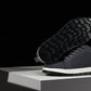 CALTO - X2323 - 2.4 Inches Taller (Iron Grey/White & Black Sole) - Lace Up Casual Sneaker - Lightweight