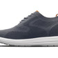 CALTO - X2636 - 2.8 Inches Taller (Iron Grey/Brown) - Lace Up Casual Walker - Lightweight