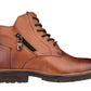 CALTO - Y42072 - 2.8 Inches Taller (Brown) - Dressy Casual Boots