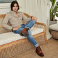CALTO - Y42072 - 2.8 Inches Taller (Brown) - Dressy Casual Boots