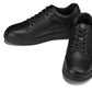 CALTO - Y7111 - 2.6 Inches Taller (Black) - Elevated Pebble Grain Leather Sneakers