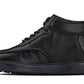 CALTO - Y7112 - 2.8 Inches Taller (Black) - Nappa Leather Moc-Toe Sneak-Boots
