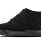 CALTO - Y7113 - 2.8 Inches Taller (Black) - Nubuck Suede Moc-Toe Sneak-Boots