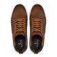 CALTO - Y7153 - 2.6 Inches Taller (Brown) - Leather Ankle Top Sneak-Boot