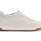 CALTO - Y7886 - 2.6 Inches Taller (Off-White/White & Gum Sole) - Elevated Leather Sneakers
