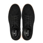 CALTO - Y7933 - 2.6 Inches Taller (Noir Suede/Black & Gum Sole) - Elevated Suede Sneakers