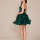Nox Anabel Y859 Dress Strapless Sweetheart A-Line Ruffled Skirt