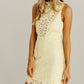 Yellow Crochet Lace Dress