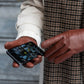 Zoey (cognac) – Sheepskin leather gloves with warm wool/cashmere lining & touchscreen function