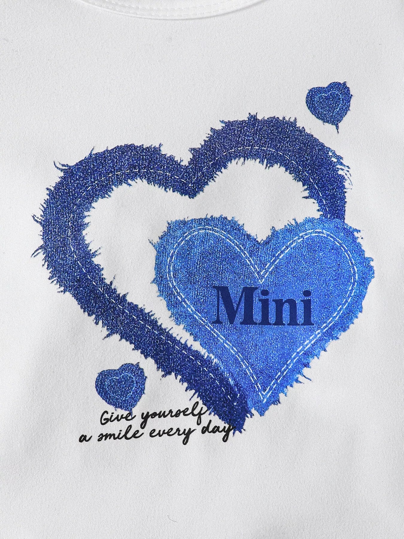 Children's Heart Print Casual Kids Set - Farnelli