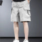 Men's Plus Size Drawstring Cargo Shorts - Farnelli