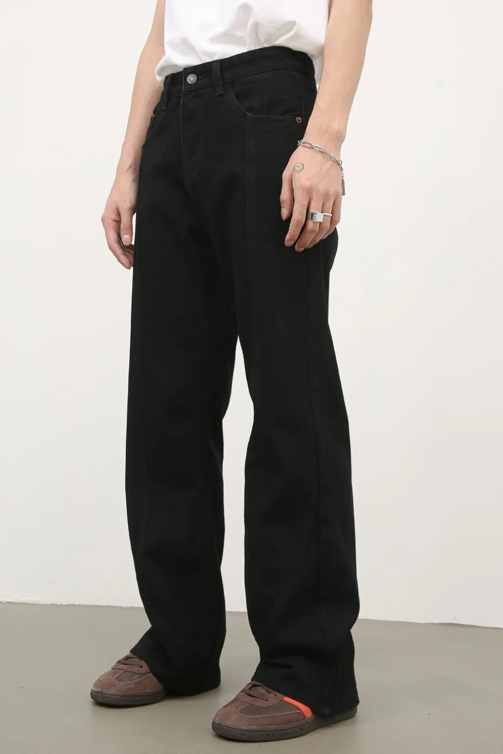 Men's Slim Fit Jeans with Pockets - Farnelli