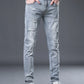 Men's Distressed Slim Fit Jeans - Farnelli
