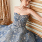 Andrea & Leo A0890 Constellation Dream Strapless Long Dress