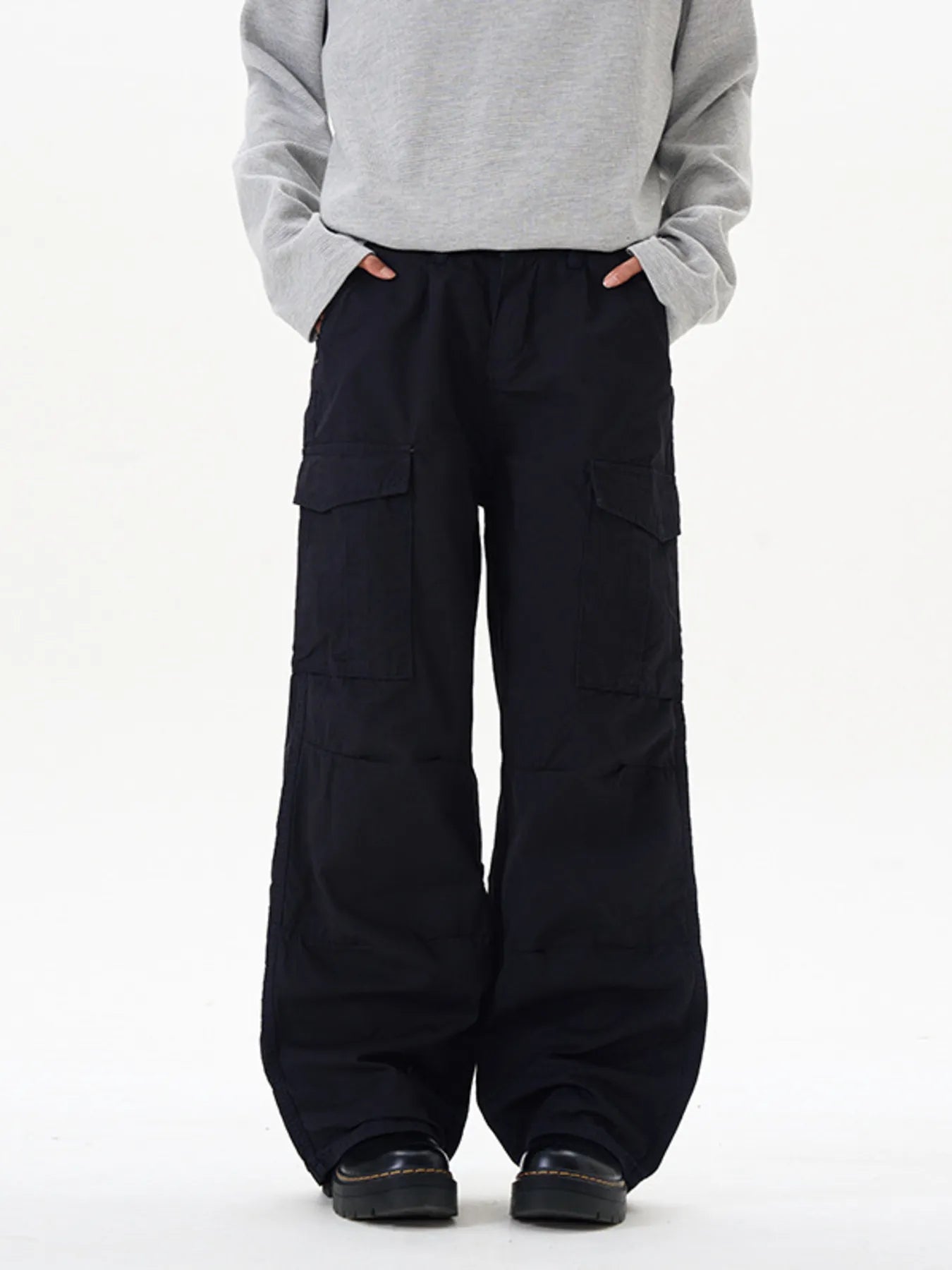 Men's Cargo Wide Leg Pants - Farnelli