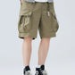 Men's Plus Size Loose Fit Cargo Shorts - Farnelli