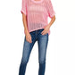 Zenana Fish Net Short Sleeve Crochet Knit Cover Up - Farnelli