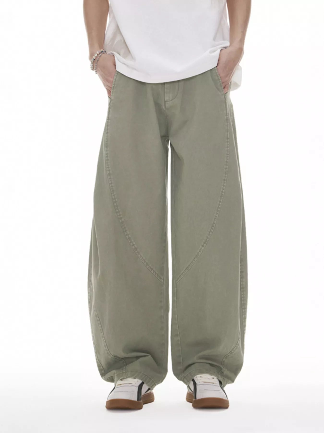 Men's Wide Leg Casual Pants - Farnelli