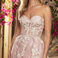 Andrea & Leo A1029 Angelonia Diamond Glitter Corset Gown