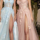 Andrea & Leo A1053 Leila A-Line Ball Gown One Shoulder