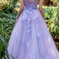 Andrea & Leo A1053 Leila A-Line Ball Gown One Shoulder