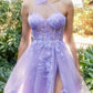 Andrea & Leo A1053 Leila A-Line Ball Gown One Shoulder