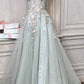 Andrea & Leo A1089 Penelope Blossom Gown with Overskirt