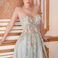 Andrea & Leo A1089 Penelope Blossom Gown with Overskirt