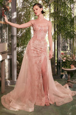 Tulle Daisy Overskirt Gown - Farnelli