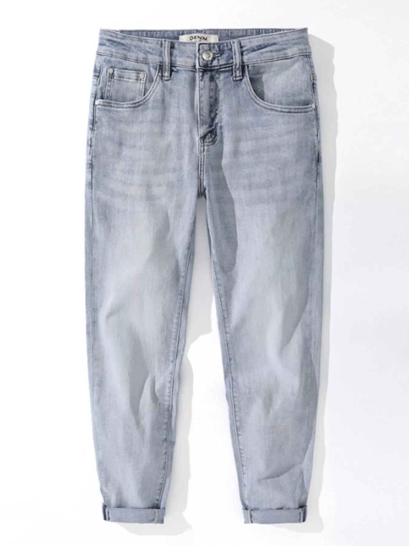 Men's Washed Slim Fit Jeans - Farnelli