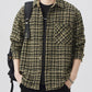 Men's Plus Size Button Up Shirt with Chest Pocket - Farnelli
