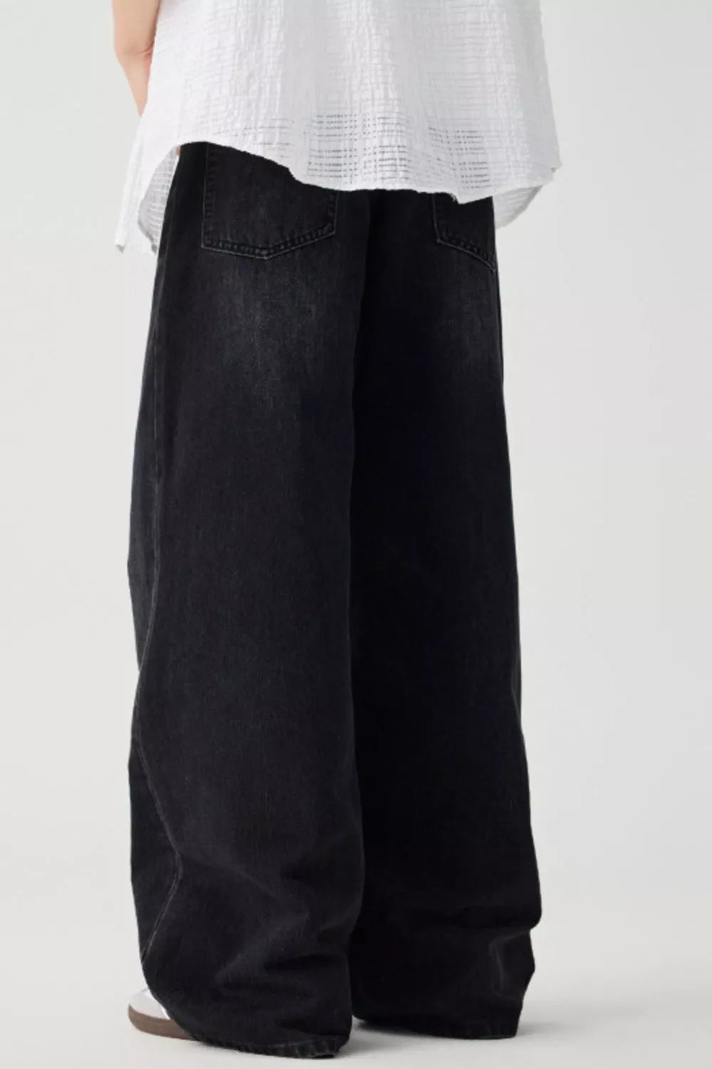 Men's Loose Fit Drawstring Jeans - Farnelli