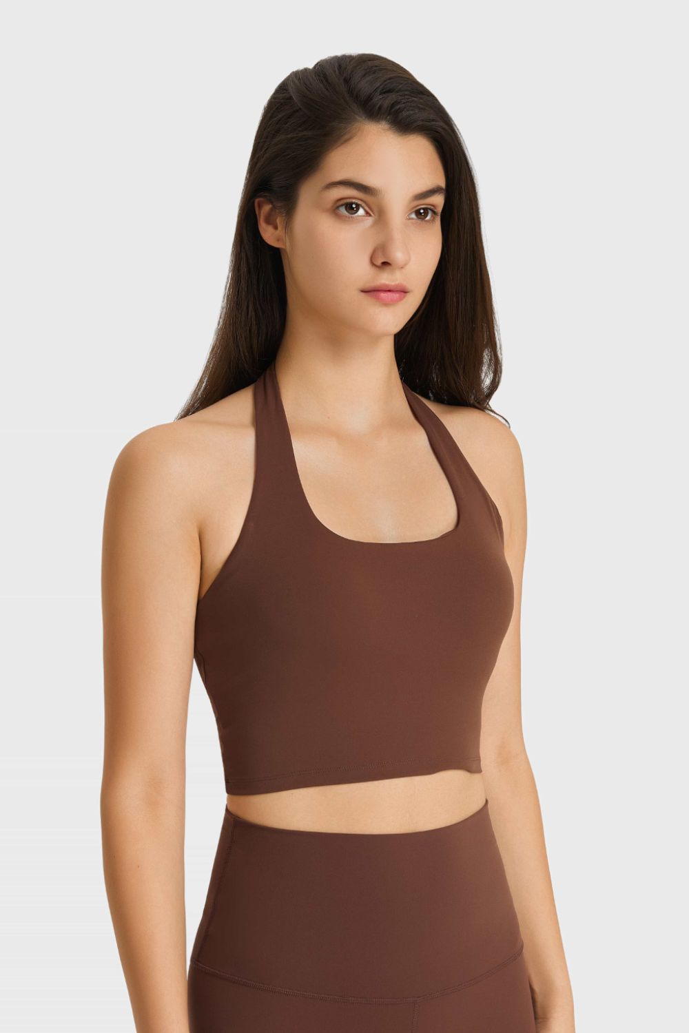 Millennia Breathable Halter Neck Sports Bra - Farnelli