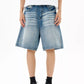 Men's Washed Loose Fit Denim Shorts - Farnelli