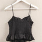 HYFVE Poplin Smocked Waist Summery Cami Top - Farnelli