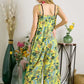 ADORA Elastic Detail Tropical Jumpsuit - Farnelli