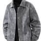 Men's Plus Size Casual Snap-Down Jacket - Farnelli